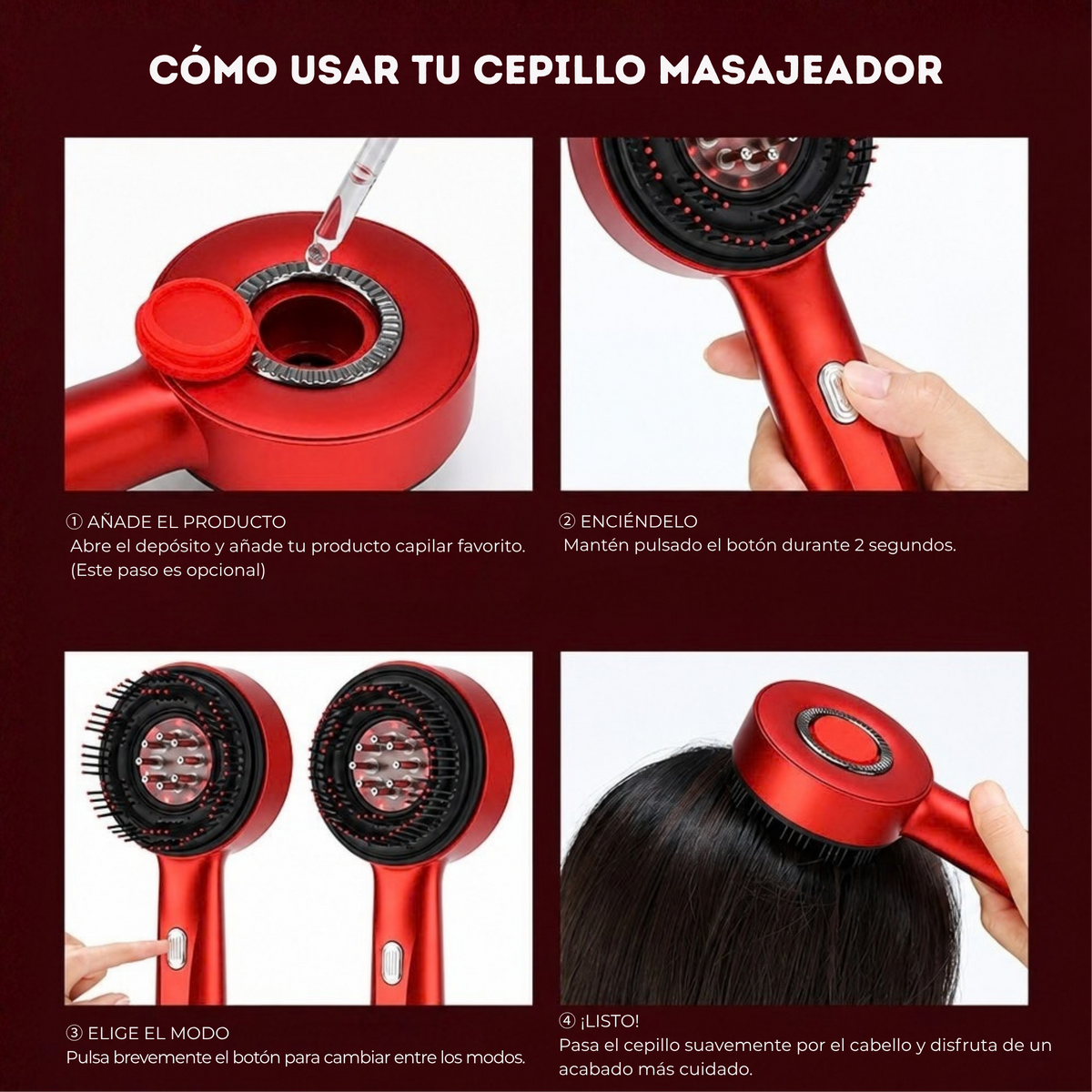 Masajeador Capilar Eléctrico